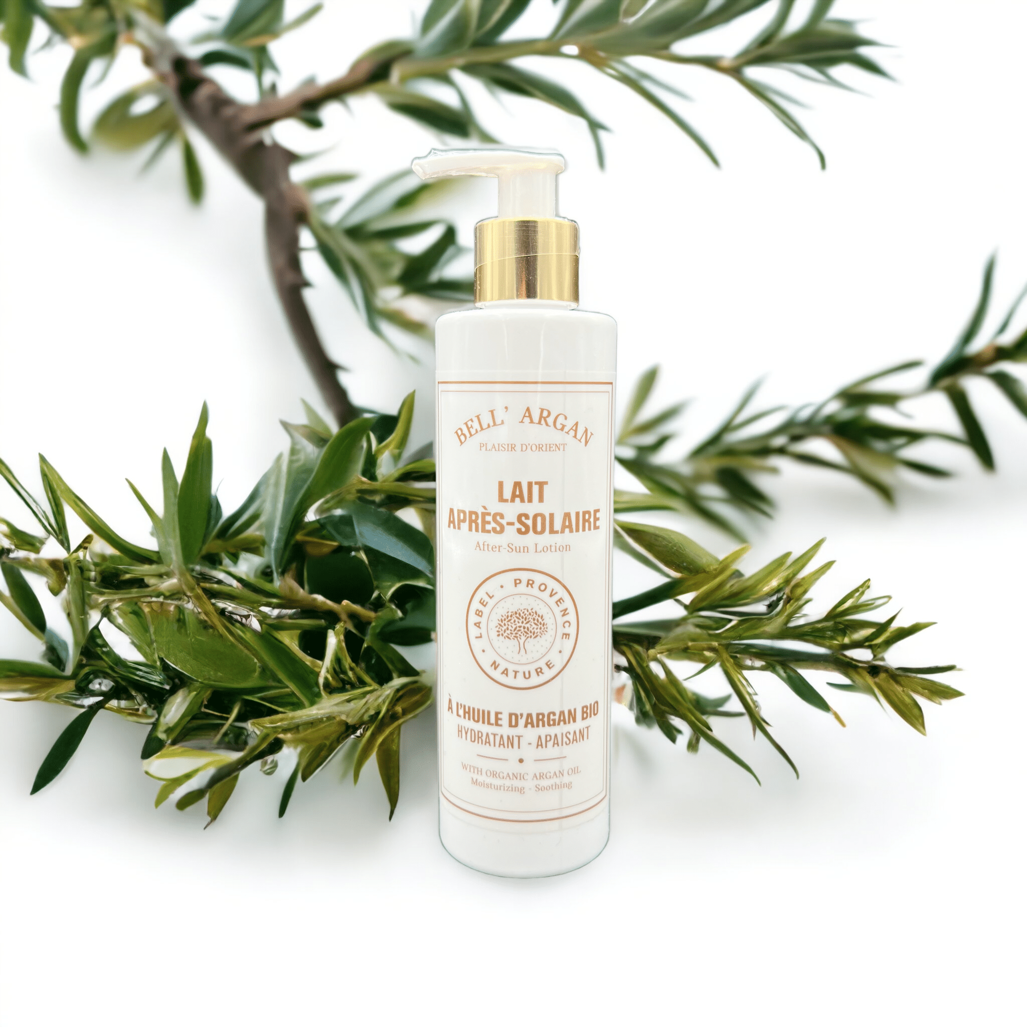 Lait après-soleil à l&rsquo;huile d&rsquo;argan BIO 250ml