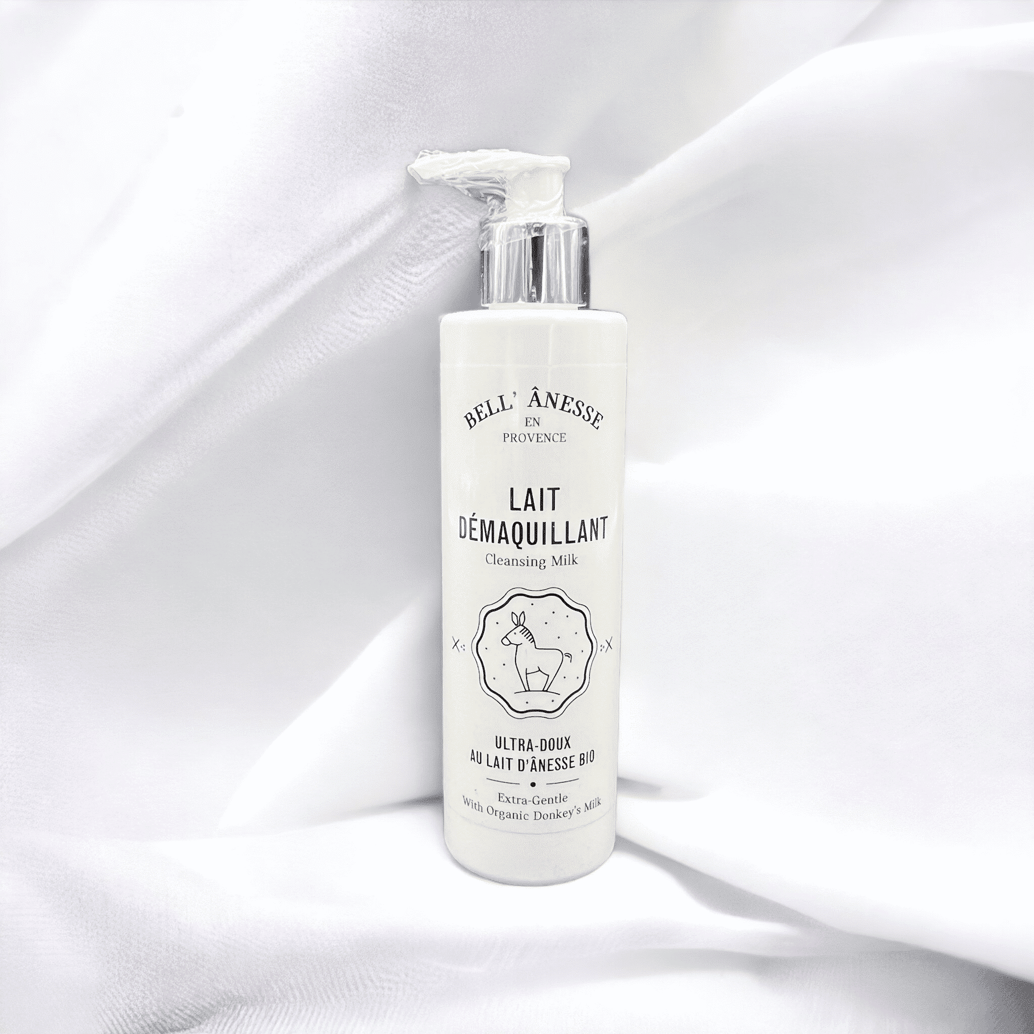 Lait démaquillant au lait d&rsquo;ânesse BIO 250ml