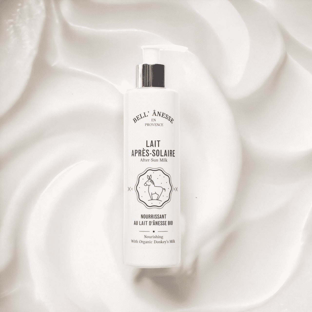 Lait après soleil au lait d&rsquo;ânesse BIO 250ml