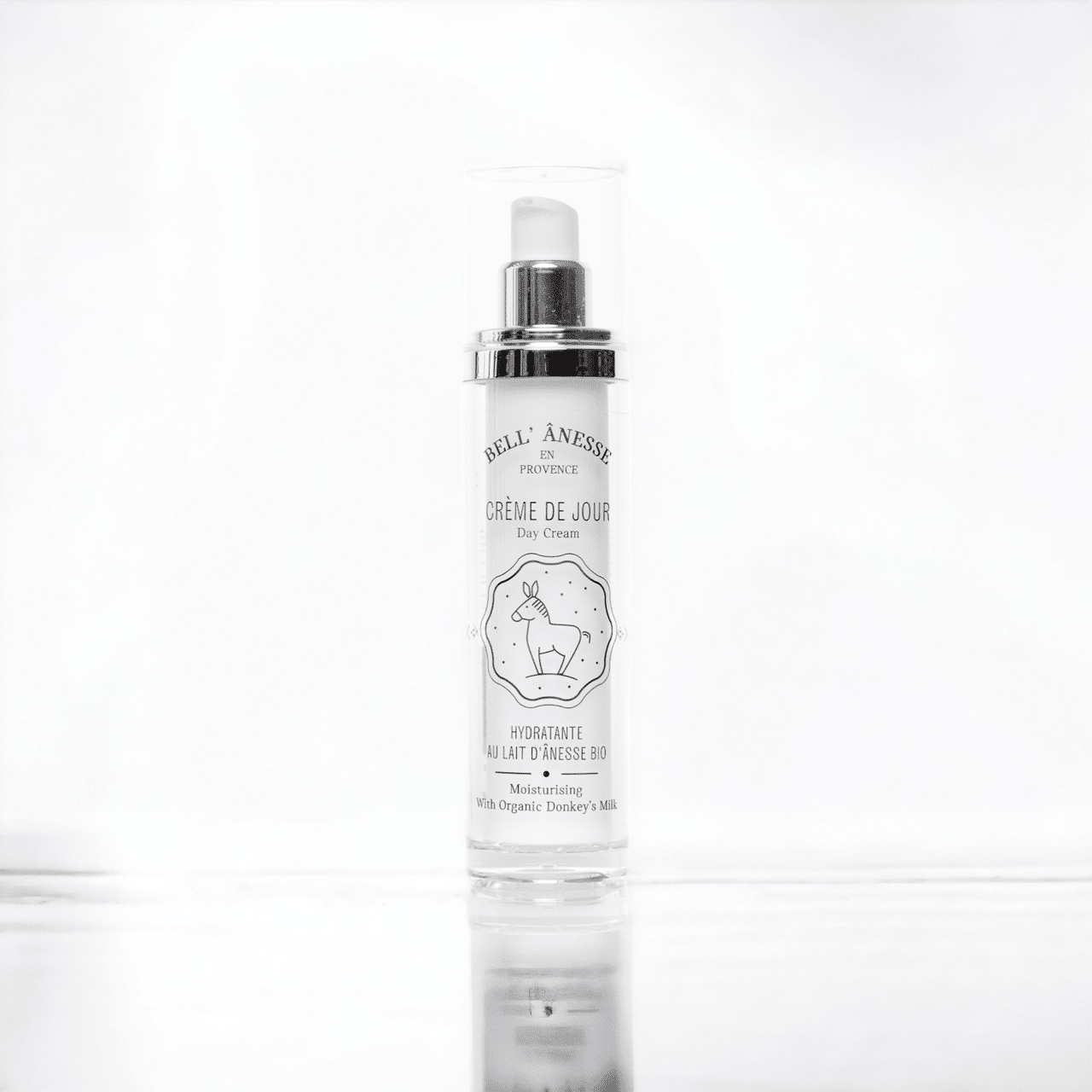 Crème de jour hydratante au lait d&rsquo;ânesse BIO 50ml