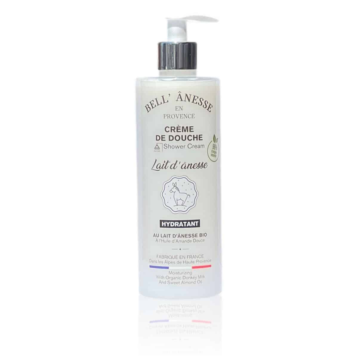 Crème douche au lait d&rsquo;ânesse BIO 400ml