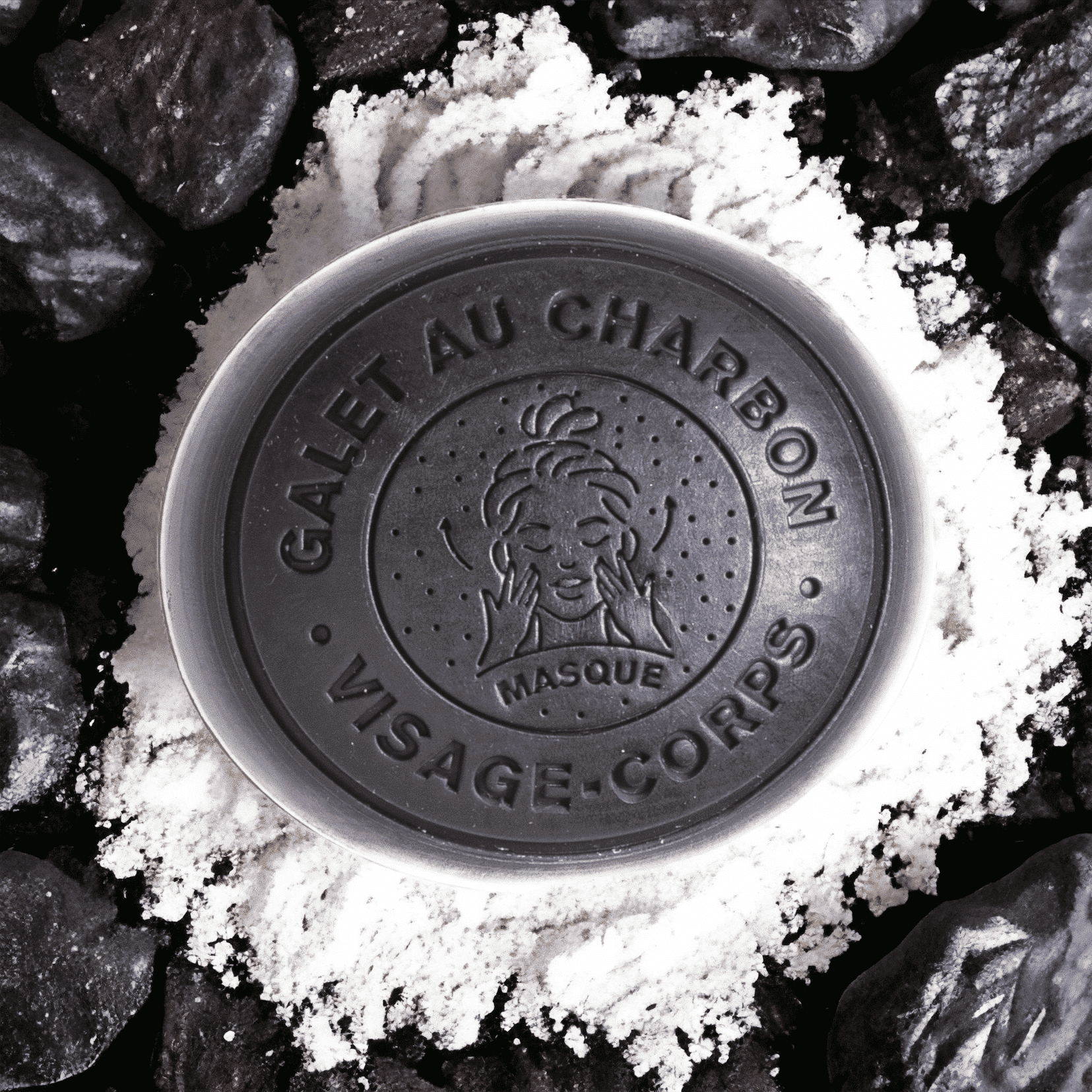 Masque visage et corps charbon au lait d&rsquo;ânesse BIO 110g
