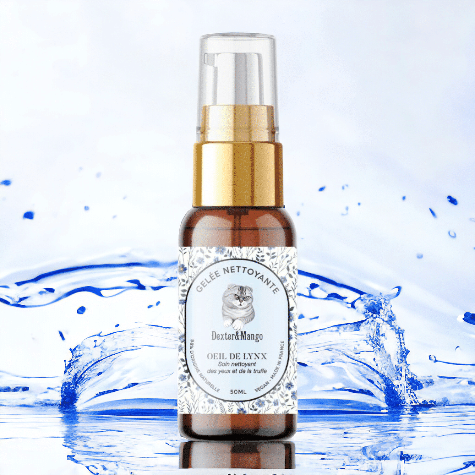 Gelée nettoyante oeil de lynx – yeux chats