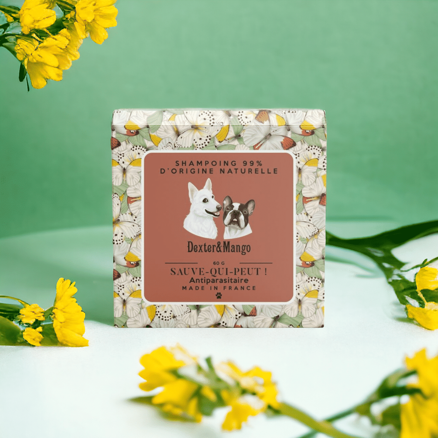 Shampoing solide anti parasitaire Sauve-qui-peut