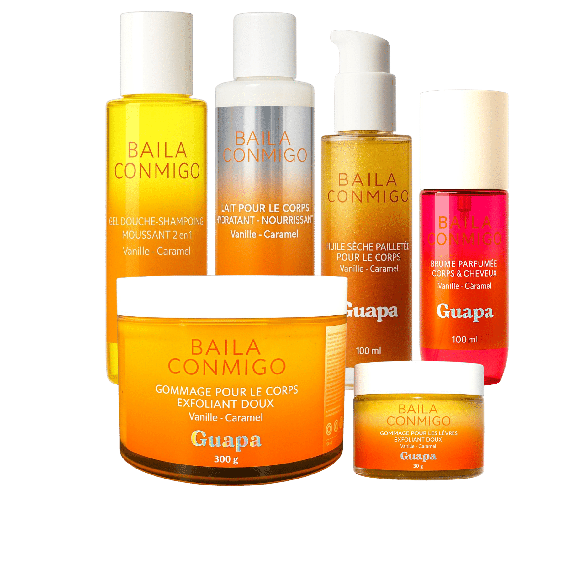 Kit complet Bomba Latina – GUAPA  – Vanille Caramel